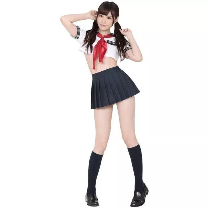 Cosplay - BeWith - Bauchige kurze Matrosenuniform