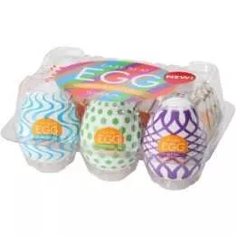 Trous Tenga - PAQUETE HUEVO WONDER Blanc 6 Pack
