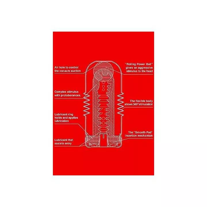 Tenga Holes - Taza con cabezal giratorio Tenga Standard
