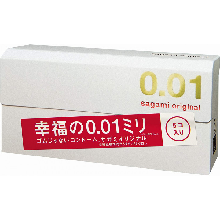 SAGAMI - Sagami Original 0.01 (5pcs Box)