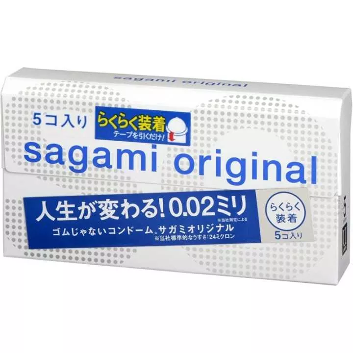 SAGAMI - Sagami Original 0.02 QUICK (5pcs Box)