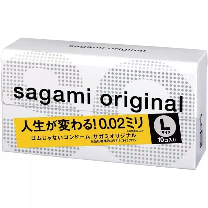 SAGAMI - Sagami Original 0.02 L Size (10pcs Box)