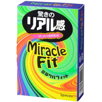 SAGAMI - Sagami Miracle Fit (5pcs Box)