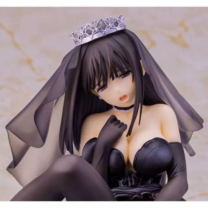 SKYTUBE - Saeki Ai Black Wedding Version Illustrazione di…